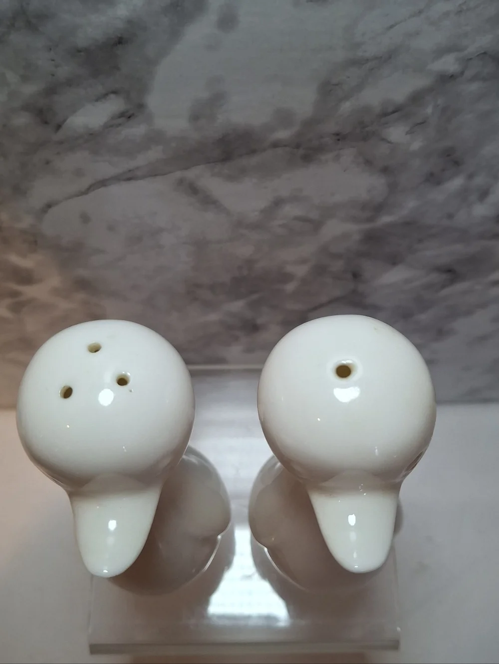 Vtg 60s 70s Japan Holt Howard Ceramic Duck Salt & Pepper Shakers Birds Fowl